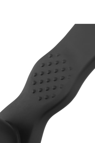 Vibromasseur prostate et cockring - Noir
