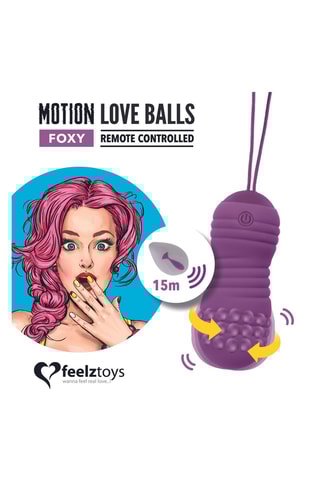 Love Balls Foxy Motion  - Violet