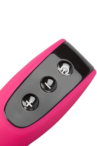 Vibromasseur point G geribbelde classics - Rose - 11 cm