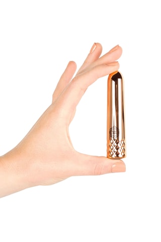 Mini vibromasseur Rosy Gold - 182 g