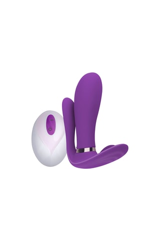 Vibromasseur remote pleaser teazers - Violet