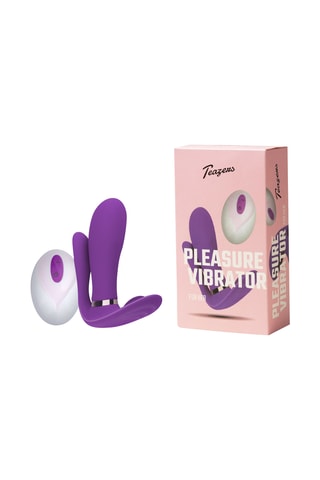Vibromasseur remote pleaser teazers - Violet