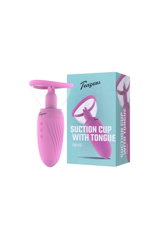 Stimulateur clitoridien à ventouse Teazers - Rose