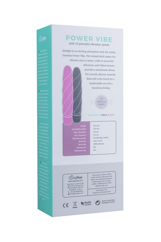 Vibromasseur - Noir - 16,5 cm