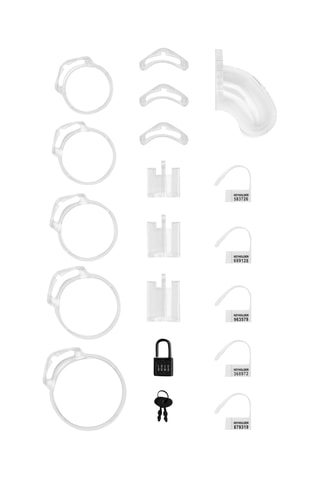 Cache de chasteté - Transparent