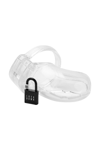 Cache de chasteté - Transparent