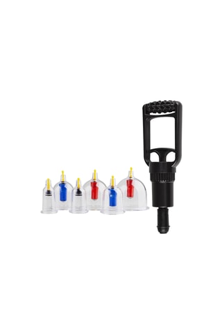 6 ventouses Easytoys Fetish - Blanc