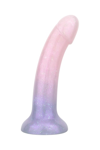 Dildo mermaid ombre - Rose - 19 cm