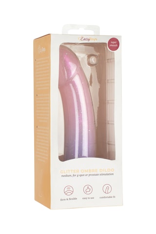 Dildo mermaid ombre - Rose - 19 cm