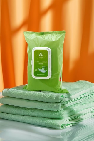 100 Lingettes nettoyantes pour jouets EasyGlide