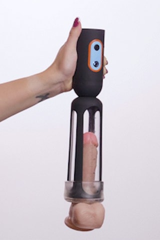 Pompe à pénis automatique Cruizr CS08 - Noir