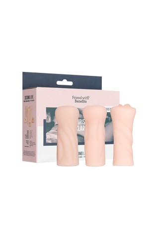 3 masturbateurs - Beige