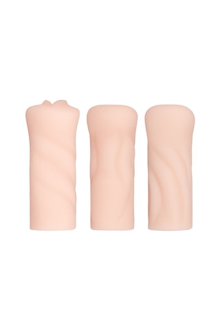 3 masturbateurs - Beige