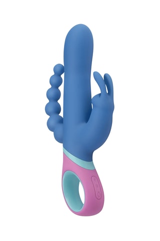 Double vibromasseur Vice - Bleu