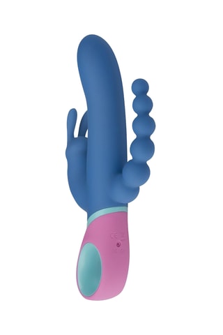 Double vibromasseur Vice - Bleu