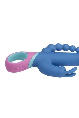 Double vibromasseur Vice - Bleu