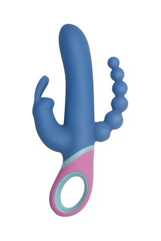 Double vibromasseur Vice - Bleu