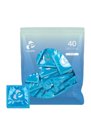 40 préservatifs EasyGlide originaux