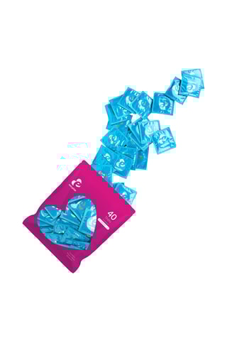 40 préservatifs extra fins EasyGlide