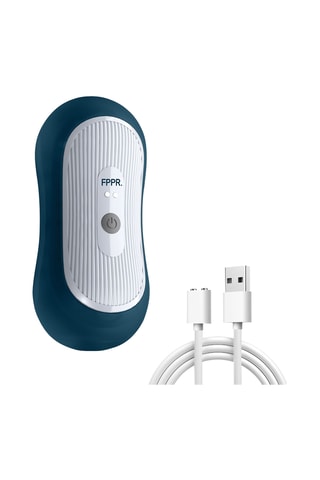 Masturbateur vibrant compressible FPPR - Noir