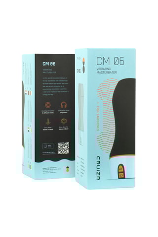 Masturbateur vibrant CM06 Cruizr - Noir