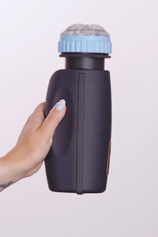 Masturbateur Cruizr CM05 stotende et zuigende - Noir