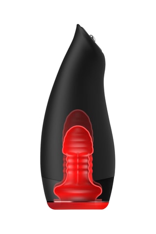 Masturbateur oral chauffant Teazers - Noir