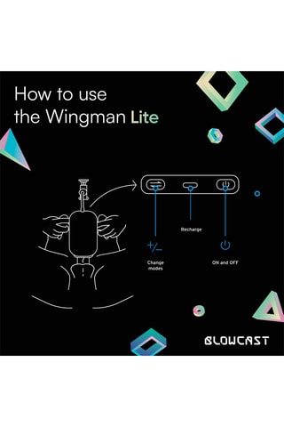 Masturbateur automatique Wingman Lite - Noir