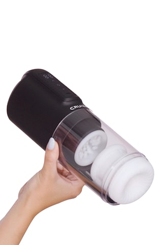 Masturbateur rotatif vibrant CX10 - Noir