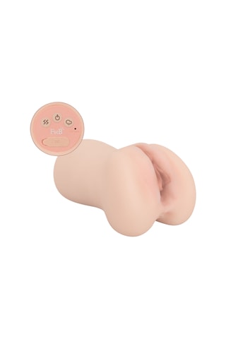 Masturbateur électrique à fonction d'aspiration Emma Olsen - Beige