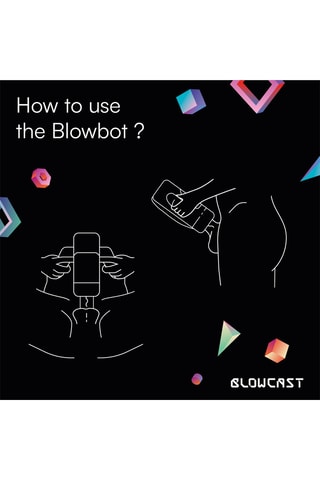 Masturbateur automatique blowbot blowcast - Noir