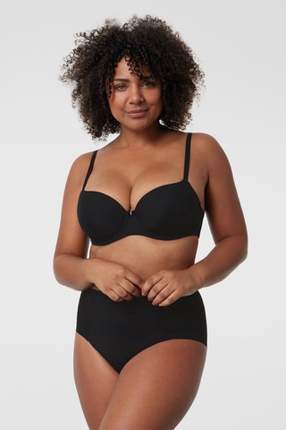 Culotte taille haute taille haute Just Daily - Noir - Bestform