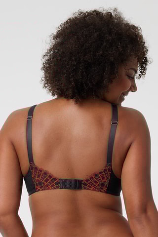 Soutien-gorge avec armatures Fantasia - Noir et rouge - Bestform