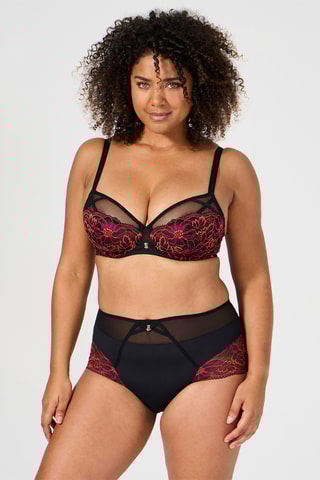 Culotte taille haute Lathy - Noir