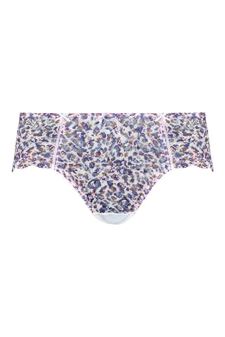 Shorty Luccia Harmony - Blanc et violet
