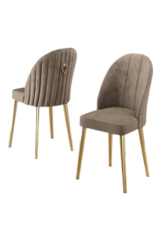 2 chaises Mara - 44 x 90 x 42 cm