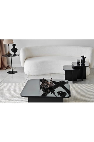 3 tables gigognes - Noir