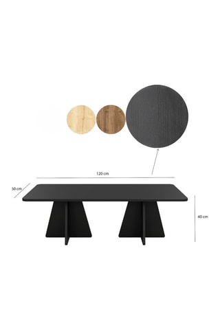 Table basse Mushroom   - 120 x 40 x 60 cm