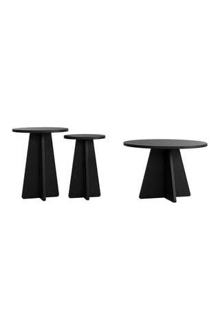 2 tables d'appoint  - 40 x 50 x 40 / 30 x 45 x 30 cm