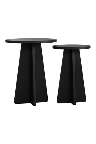 2 tables d'appoint  - 40 x 50 x 40 / 30 x 45 x 30 cm