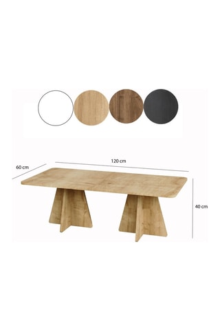 Table basse Mushroom 2   - 120 x 40 x 60 cm