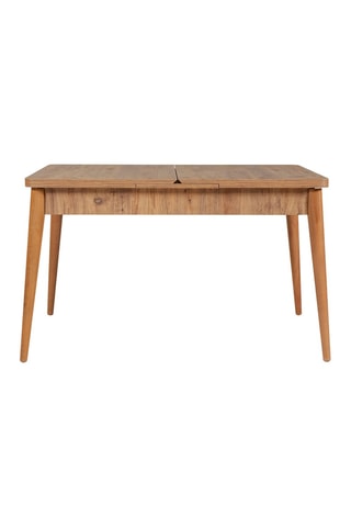 Ensemble de salle à manger Vieux rose et naturel