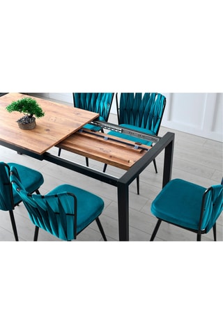 Table à manger extensible - 120 à 187 cm