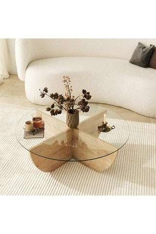 Table basse - 90 x 30 x 90 cm