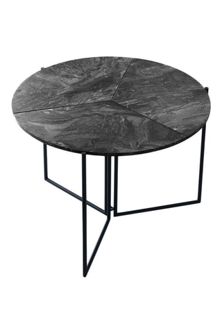 Table à manger pliable Yaprak  - 100 x 100 x 72 cm