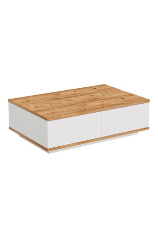 Table basse 2 abattants - 90 x 29 x 60 cm