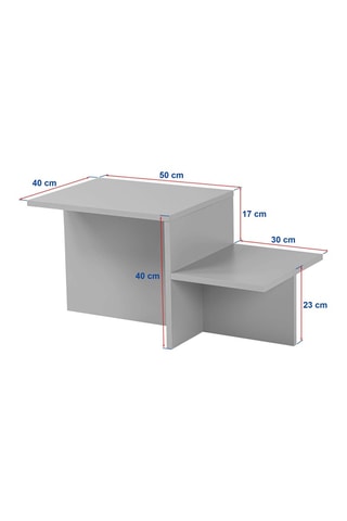 Table basse Harmony - 80 x 40 x 40 cm