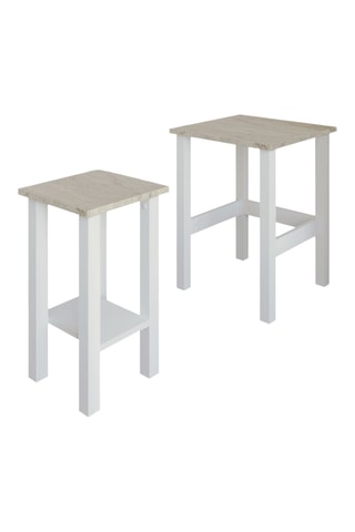 Table d'appoint et tabouret