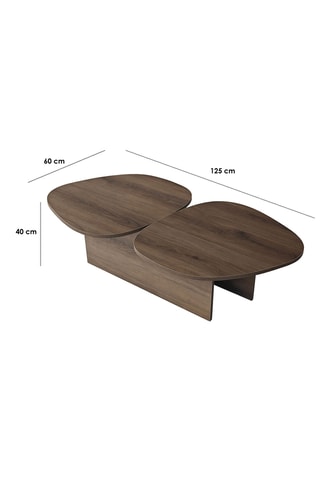 Table basse - 125 x 40 x 60 cm