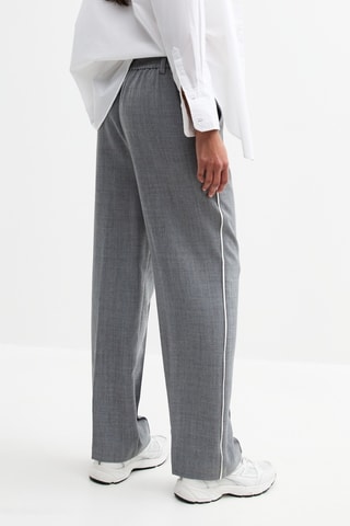 Pantaloni straight - Grigio